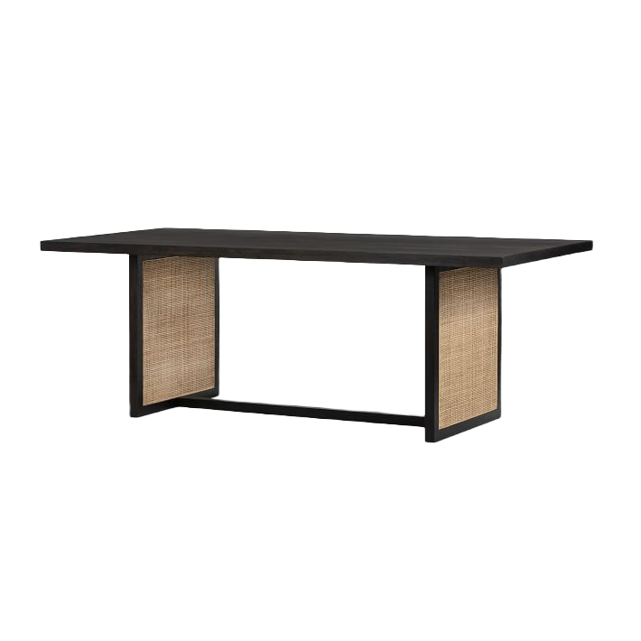 Dennis Woven Rectangle Dining Table